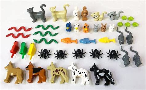 42 Friends Animal Pet Pack Toy Building Blocks Accessories