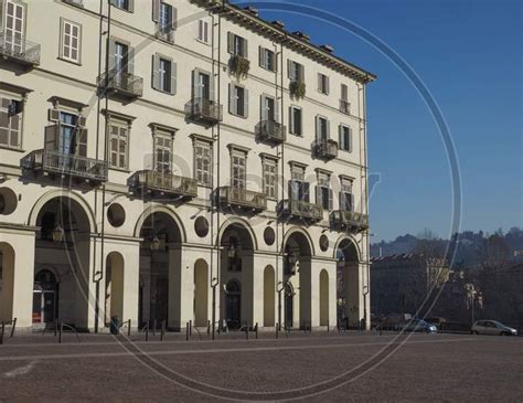 Image Of Turin Italy Circa January 2017 Piazza Vittorio Emanuele Ii