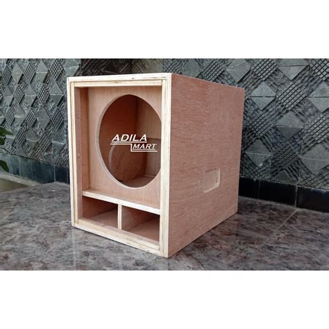 Jual Box Speaker Miniscoop Inch Singgel Bahan Triplek Mm Shopee