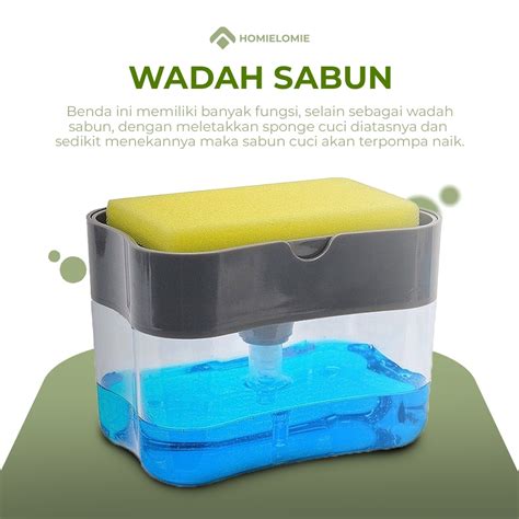 Jual Dispenser Dispenser Sabun Wadah Cuci Piring Wadah Sabun Dispenser