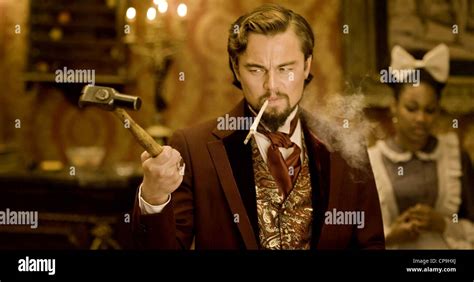 Django unchained leonardo dicaprio hi-res stock photography and images ...