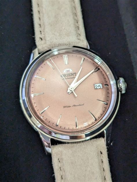 Orient Bambino Version Limited Edition Salmon Ra Ac M Y B Luxury