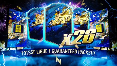 20 X GUARANTEED LIGUE 1 TEAM OF THE SEASON PACKS FIFA 20 Ultimate