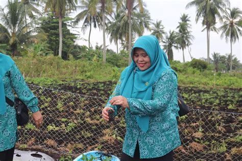 Sempena Hari Kesatuan Gerak Hj Ismiatun Asmar Pimpin Pkk Meranti Ikuti