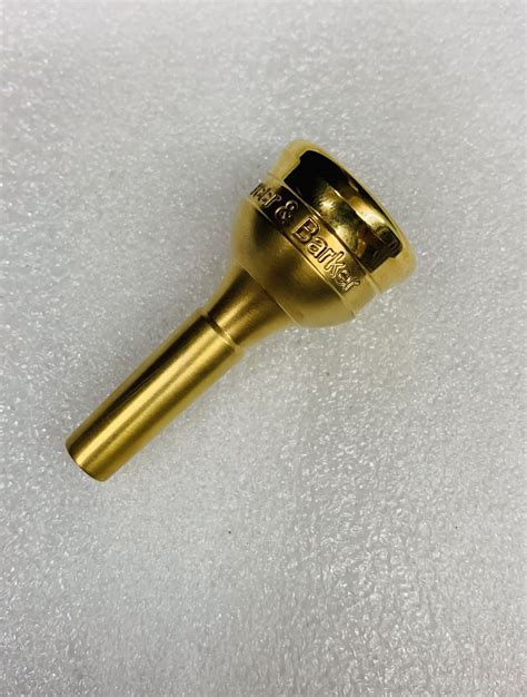 Cornet Mouthpiece Gold Satin – Mercer and Barker