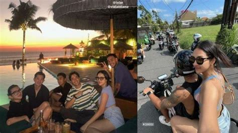 Mengelilingi Bali Dengan Santai Anya Geraldine Naik Motor Pakai Bikini