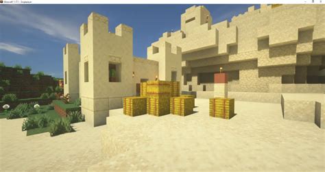 Spawn in Desert Village - Minecraft Seeds