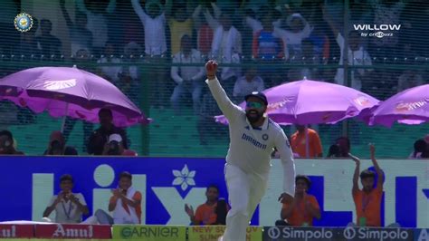 Rohit Sharma Takes A One Handed Catch To Dismiss Litton Das Ind Vs