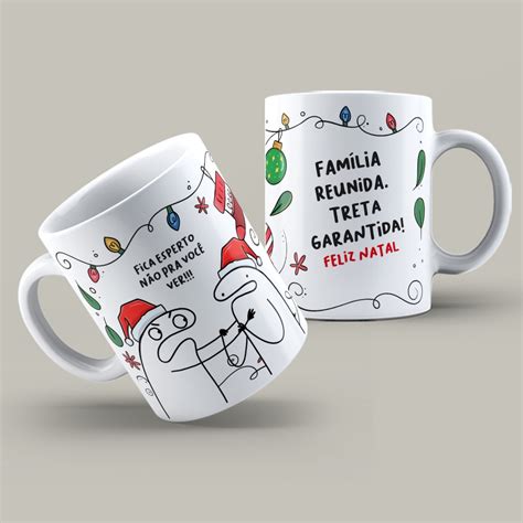 Caneca Natal Flork Fam Lia Reunida Treta Garantida Submarino