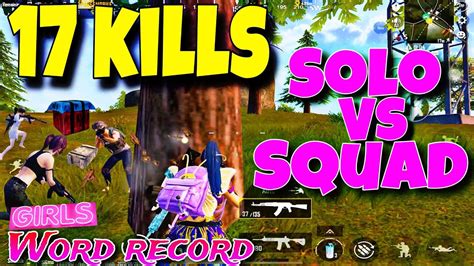 Kills Solo Vs Squad Kills In Pubg Mobile Livik Ranked Match