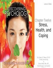 Ch 12 Stress Health And Coping With Min Audio Lecture Slides