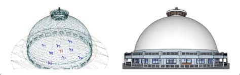 Deekshabhoomi Nagpur The Reticulated Geometry Of Odeon Left View Of