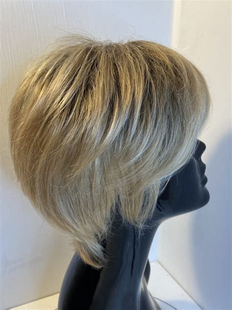 Rooted Short Blonde Wig Blss62 Wigbank