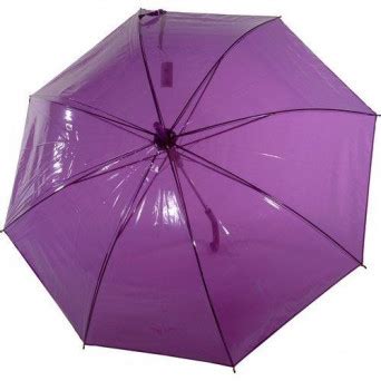 Parapluie Transparent Violet Automatique Parapluie Transparent Rue