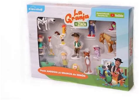 Set De 15 Figuras Coleccionables La Granja De Zenon En Venta En