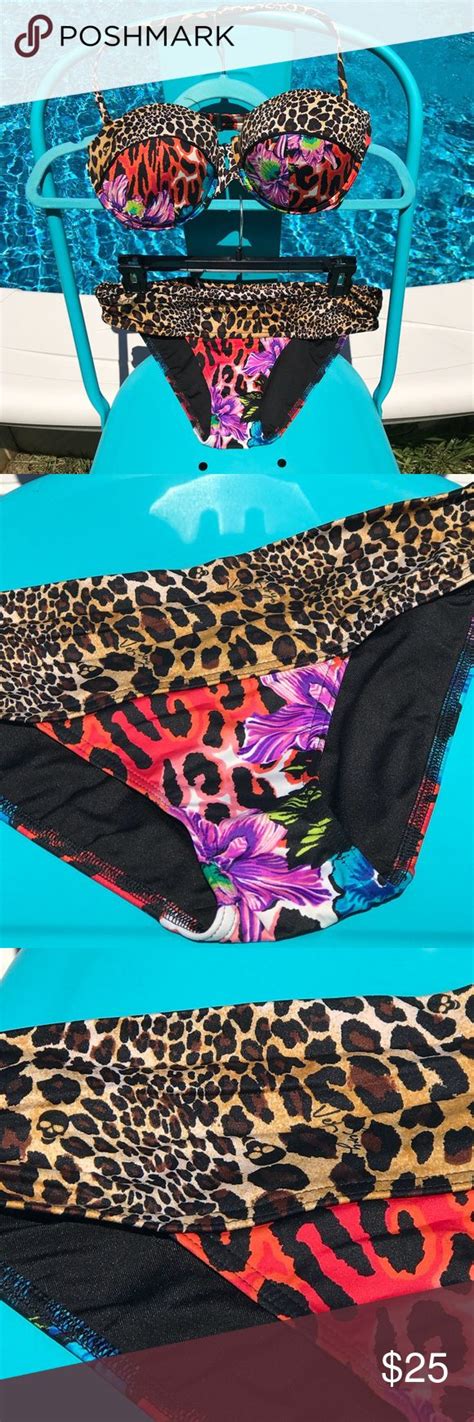 Victoria Secret Very Sexy Bikini Cheetah Print Bikini Sexy Bikini