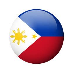 philippine flag circle vector images