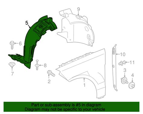 Ft Fender Liner Mercedes Benz Mercedes Benz