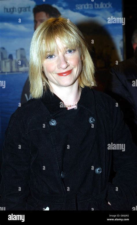 Actress Jane Horrocks Arrives For The Uk Premiere Of Two Weeks Notice