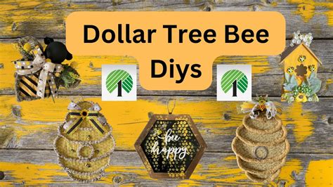 5 Dollar Tree Bee DIYs EASY Bee Decor 3 Dollar Tree Bee Wreaths Un