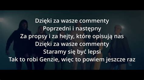 GENZIE DZIĘKI TEKST YouTube