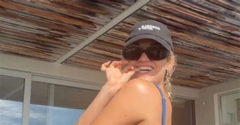 Ashley Roberts Praised As Way Too Hot In Video Of Her Dancing In Bikini OK Magazine