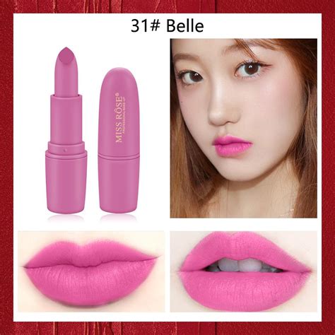 Miss Rose Lipstick Sexy Lip Color Cosmetics Waterproof Long Lasting Rose Nude Lipstick Matte