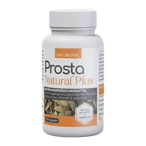 Prosta Natural Plus Kapseln St Bei Aponeo Kaufen