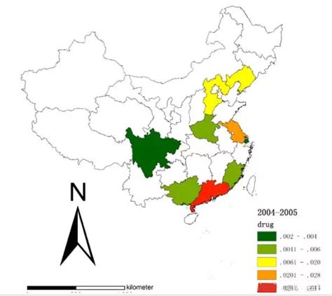 四步绘制论文中地图