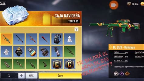 Call Of Duty Mobile Abriendo Cajas De Navide As Youtube