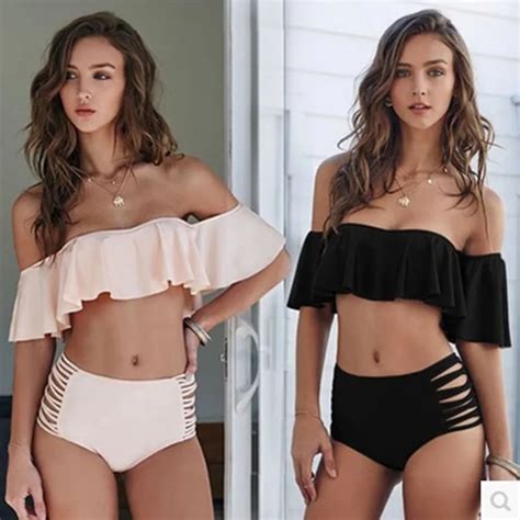 Beach Bath Wear Bandage Triangle Bathing Push Up Bodysuits Sexy Swimsuit Swimwear Triangle Bathe