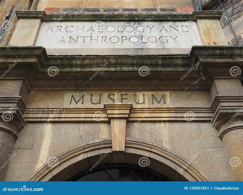 Archaeology And Anthropology Museum In Cambridge Editorial Photo