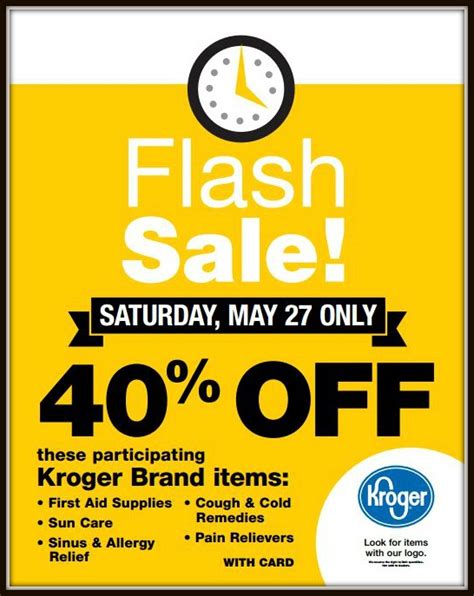 Kroger brand Flash Sale: HBC Participating Items 40% Off!! - Kroger Krazy