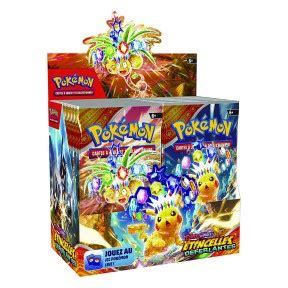 Pack Collector Étincelles Déferlantes EV08 Display ETB Boosters