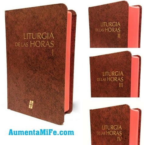 Liturgia De Las Horas Rito Romano Set De 4 Tomos Vol 1 2 3 Y 4 I II