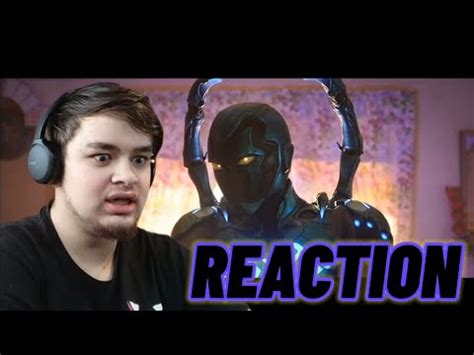 Blue Beetle Trailer Reaction Youtube