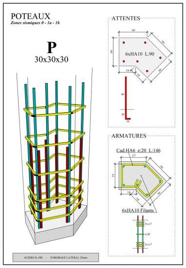 Plan De Structure B Ton Arm Bureau D Tude Du B Timent Nice