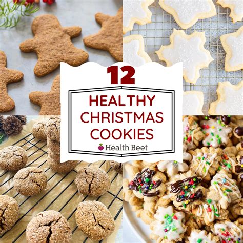 12 Healthy Christmas Cookies - Health Beet