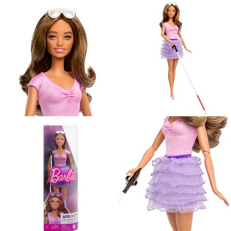 Mattel presenta a Barbie ciega y Barbie negra con síndrome de Down