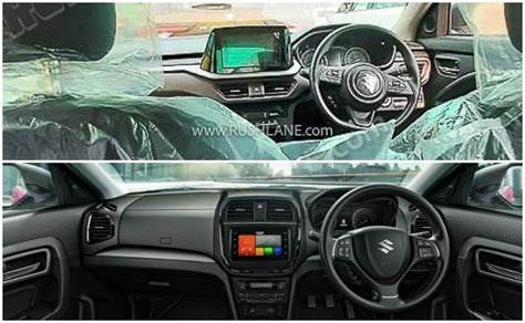 New Maruti Suzuki Vitara Brezza Interior Leaked In New Images