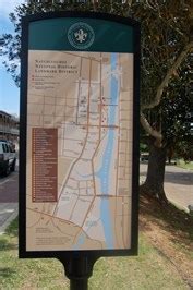 Natchitoches Historic Landmark District You Are Here Map - Natchitoches, LA - 'You Are Here ...