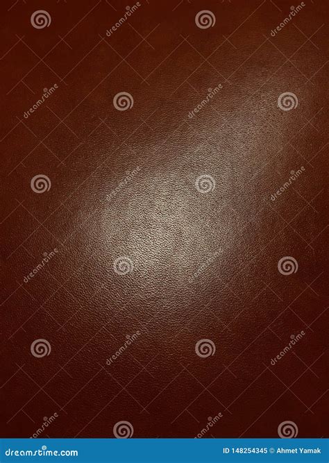 Textura De Couro Marrom Brilhante Fundo Imagem De Stock Imagem De