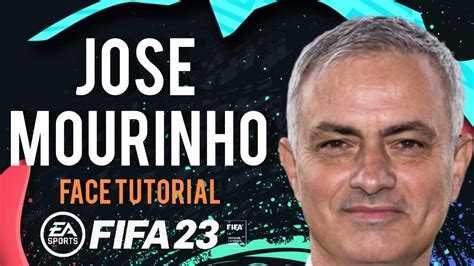 JOSÉ MOURINHO EN FIFA 23 CARA PARA MODO CARRERA FACE TUTORIAL YouTube