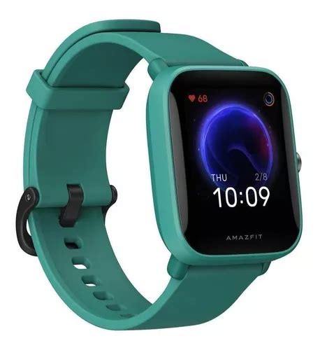 Smartband Amazfit Basic Bip U Display De 1 43 Con Correa De Goma De