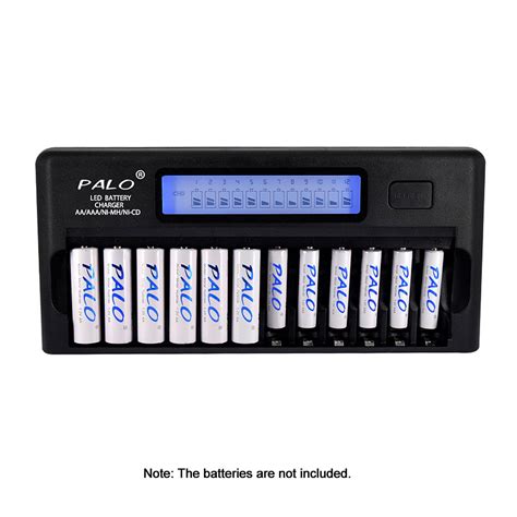 Review Bộ sạc pin thông minh đa năng PALO PL-NC30 Màn hình LCD 4 inch ...