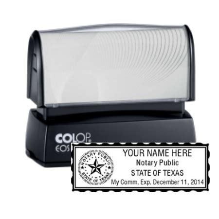 Texas Notary Stamp