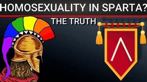 Homosexuality In Sparta The Truth Youtube