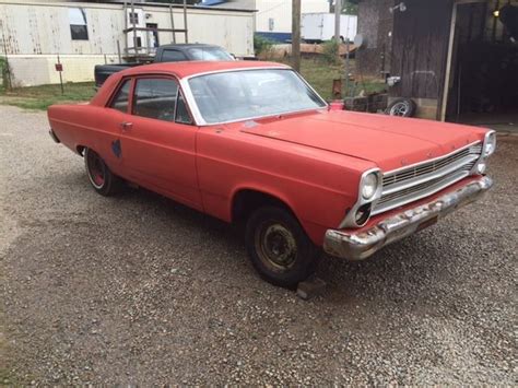 1966 Ford Fairlane 500 2 Door Sedan Nice Project Car For Sale In