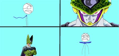 Cerry And Cell Face Each Other By Greengreen11 On Deviantart