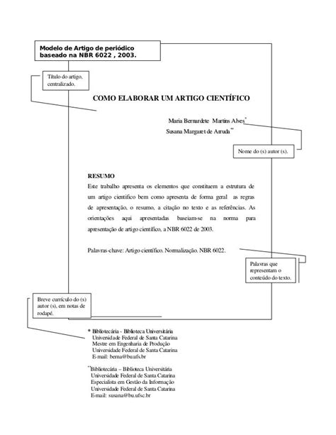 Estrutura De Um Artigo Acadêmico - Como é A Estrutura De Um Artigo - Várias Estruturas